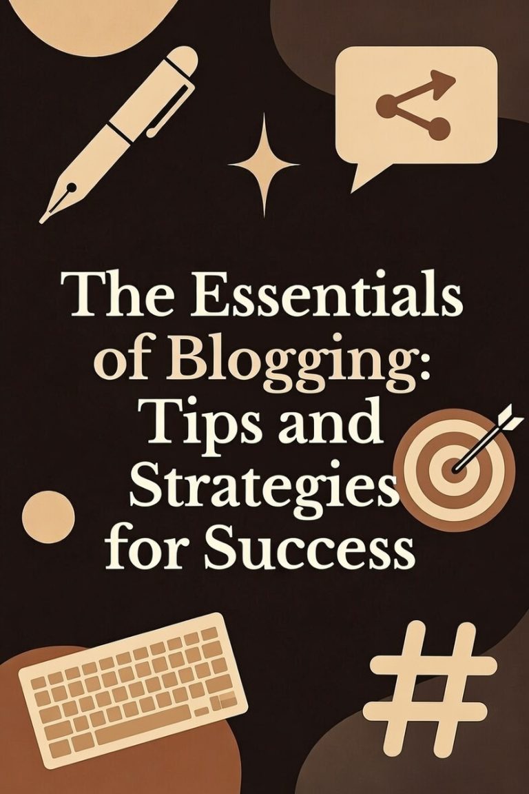the essentials of blogging and tips to success